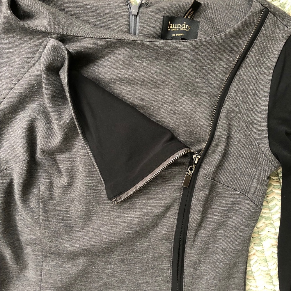 Grey and Black dress laundry by Shelli Segal - Picture 3 of 5